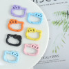 Solid Color Cute Bow Cat Spring Keychain Kt Diy Bag Pendant Accessories