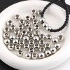 8mm-12mmccb Beads Large Hole Smooth Plastic Round Spaced Diy Jewelry Loose Bead