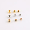 8mm-12mmccb Beads Large Hole Smooth Plastic Round Spaced Diy Jewelry Loose Bead