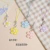 Transparent Cherry Blossom Keychain Flower Diy Accessories Pendant Small Fresh and Cute