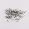 1.2*8mm Open Ring Connection Bracelet Necklace O Jump Diy Handmade Jewelry Accessories