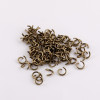 1.2*8mm Open Ring Connection Bracelet Necklace O Jump Diy Handmade Jewelry Accessories