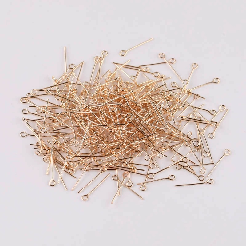 Multicolor Metal Nine-character Needle Earrings Pendant Necklace Jewelry Accessories Diy