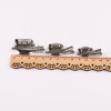 Disc Pin with Hairpin Dual-purpose Brooch Round Tray Buckle Pin Diy Jewelry Accessories