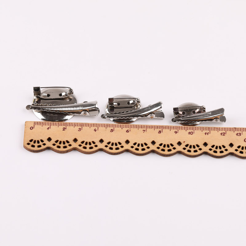 Disc Pin with Hairpin Dual-purpose Brooch Round Tray Buckle Pin Diy Jewelry Accessories