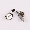 Disc Pin with Hairpin Dual-purpose Brooch Round Tray Buckle Pin Diy Jewelry Accessories