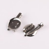 Disc Pin with Hairpin Dual-purpose Brooch Round Tray Buckle Pin Diy Jewelry Accessories