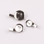 Disc Pin with Hairpin Dual-purpose Brooch Round Tray Buckle Pin Diy Jewelry Accessories