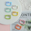 Cute Lace Kt Bow Cat Spring Buckle Drip Glaze Opening Diy Keychain Bag Pendant Accessories
