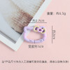 Cute Lace Kt Bow Cat Spring Buckle Drip Glaze Opening Diy Keychain Bag Pendant Accessories
