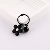 Cute Colorful Silicone Small Flower Bells, Painted Book Rings, Key Diy Bag Holiday Gift