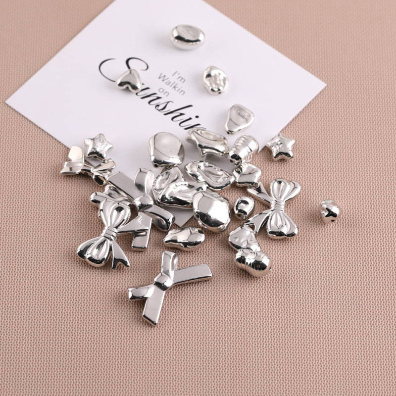 Ccb Plastic Special-shaped Beads Irregular Star Loose Handmade Diy Necklace Bracelet