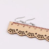 Stainless Steel Ear Hook Accessories Earrings with Beads Ear Jewelry Diy Handmade