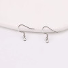 Stainless Steel Ear Hook Accessories Earrings with Beads Ear Jewelry Diy Handmade