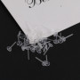 Transparent Plastic Flat Earrings Resin Non-allergenic Invisible Ear Piercing Accessories