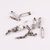 15-40mm Multi-color Metal Pin Corsage Badge Simple Brooch Clothing Pin Buckle Diy Jewelry