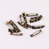 15-40mm Multi-color Metal Pin Corsage Badge Simple Brooch Clothing Pin Buckle Diy Jewelry