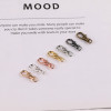 23mm Small Dog Buckle Fish Mouth Hook Luggage Metal Spring Opening Keychain Lobster