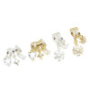 14k Gold-filled Color-protected Inlaid Zircon Lift Tassel Separator Bead Diy Bracelet