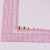 3-10mm Half Flat Bottom Beads Semicircle Gold Patches Diy Handmade Hair Clips Manicure