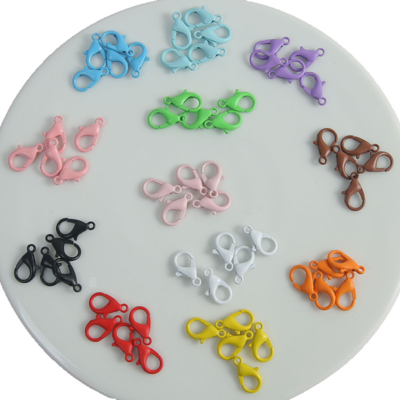 Diy Handmade Crayfish Zinc Alloy Buckle Key Chain Connection Tail Jewelry Accessories
