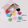 Colorful Frosted Acrylic Double-sided English Letters Love Tag Jewelry Accessories