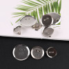20-35mm Safety Pin Tray Brooch with Lock Tie Handmade Headwear Clothing Accessories