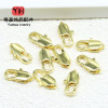 14k Gold-filled Accessories, Color-preserving Double Circle Fishtail Buckle, Diy Lobster