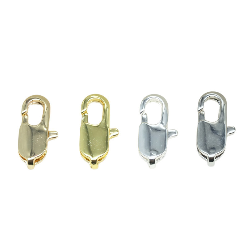 14k Gold-filled Accessories, Color-preserving Double Circle Fishtail Buckle, Diy Lobster