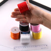 Colorful Elastic Thread Flat Silk Crystal Diy Jewelry Bracelet Beaded Buddha Beads