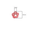 Cute Acrylic Gold Flower Beads Diy Handmade Bracelet Necklace Material Accessories Ear