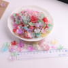 19mm Acrylic Bronzing Cherry Blossom Petals Gold Edge Flowers Diy Handmade Antique