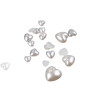 8-14mm Love Flat Bottom Pearl Patch Loose Beads Diy Handmade Manicure Headdress Material