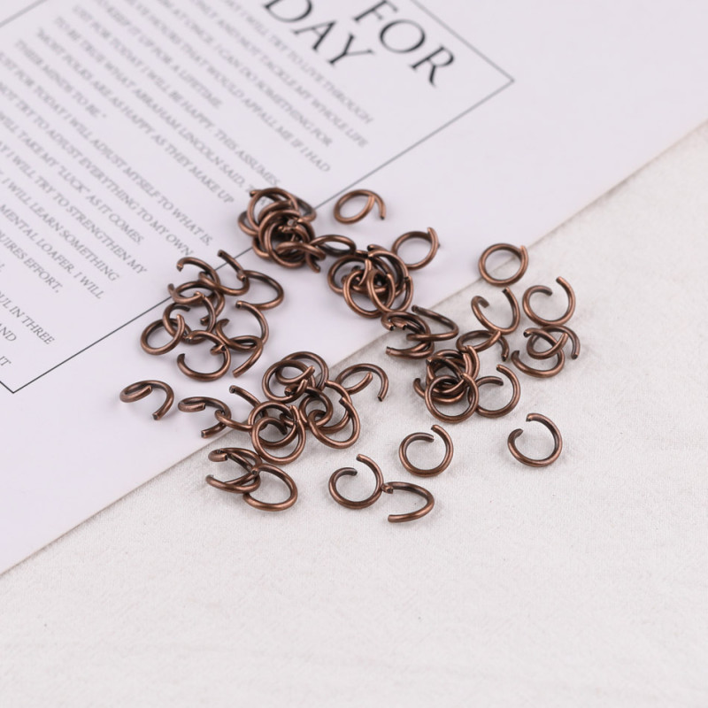 1.5*10mm Open Ring O Jump Connecting Hoop Earrings Necklace Diy Jewelry Material