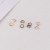 1.5*10mm Open Ring O Jump Connecting Hoop Earrings Necklace Diy Jewelry Material