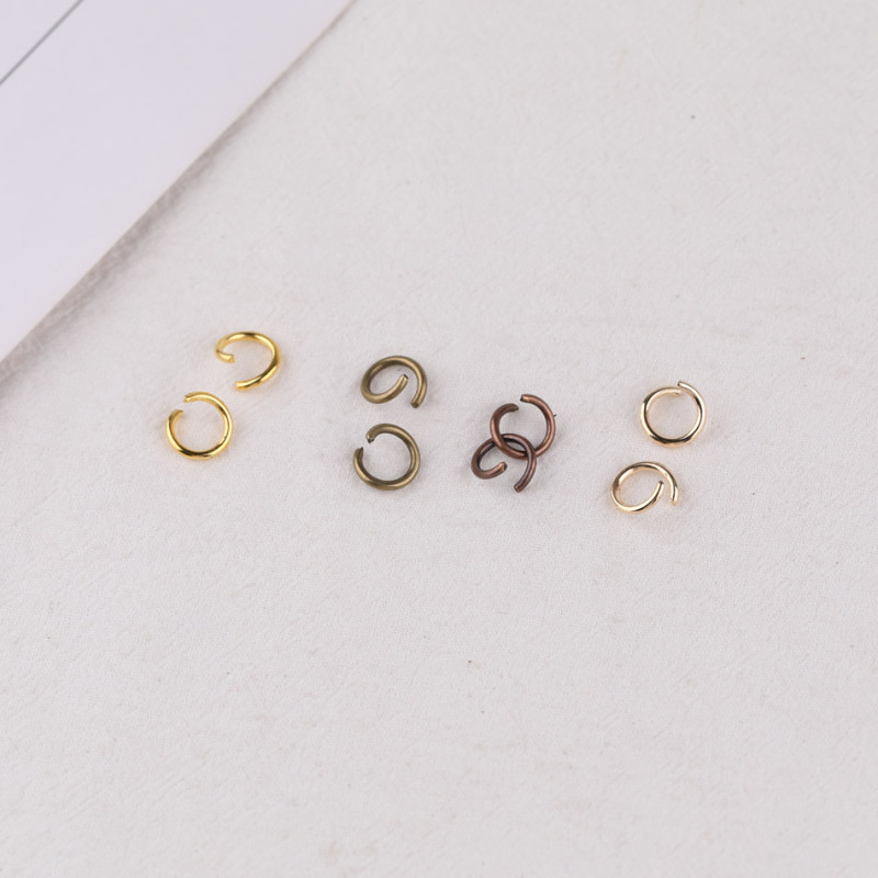 1.5*10mm Open Ring O Jump Connecting Hoop Earrings Necklace Diy Jewelry Material