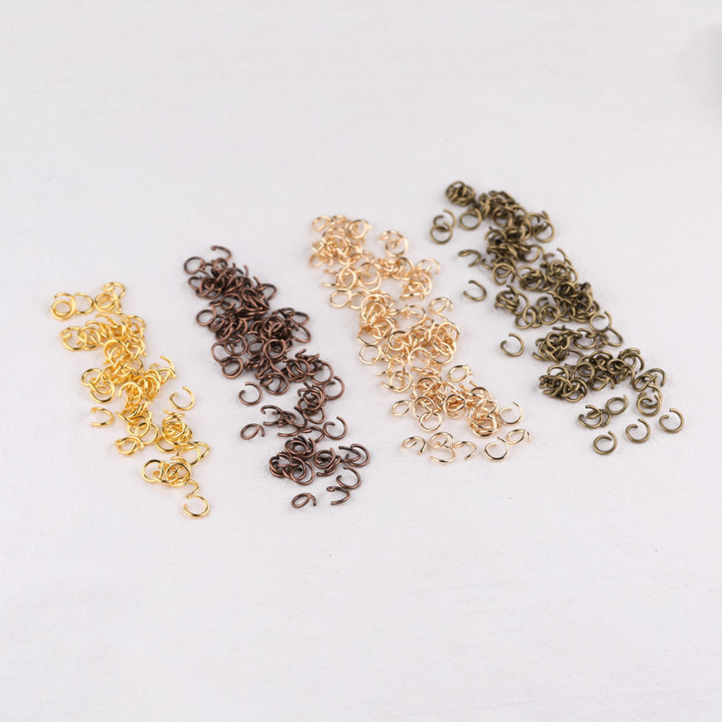1.5*10mm Open Ring O Jump Connecting Hoop Earrings Necklace Diy Jewelry Material