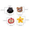 Acrylic Cute Beads Rabbit Diy Handmade Loose Bracelet Necklace Earrings Pendant Jewelry