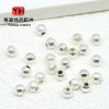 14k Gold-filled Color-preserving Frosted Copper Beads, Small Gold Loose Diy Handmade