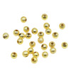 14k Gold-filled Color-preserving Frosted Copper Beads, Small Gold Loose Diy Handmade