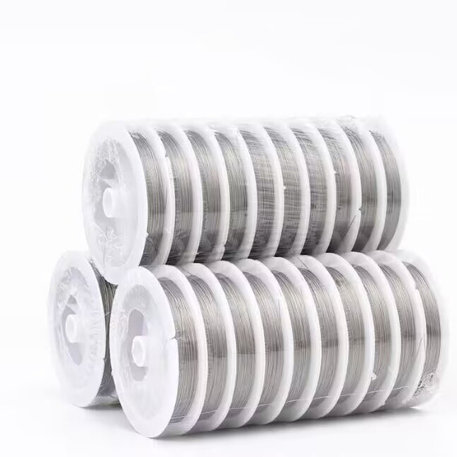0.3-0.8mm Soft Steel Wire Lead Crystal Jewelry Traction Diy Handmade Beading Accessories