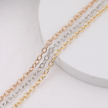 6mmo Chain Cross Diy Jewelry Pendant Homemade Necklace Advertising Tag Luggage Decorative