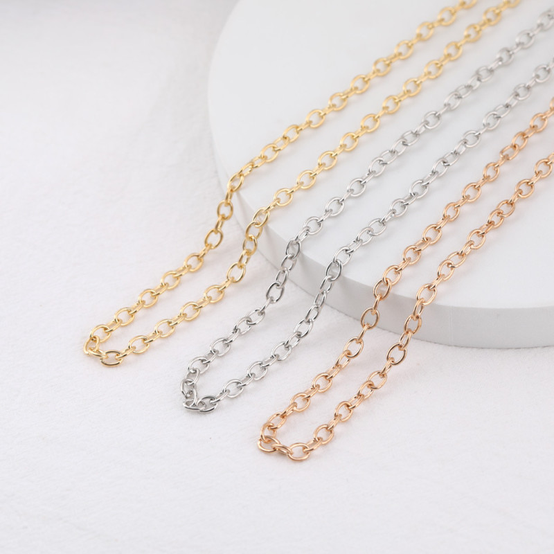 6mmo Chain Cross Diy Jewelry Pendant Homemade Necklace Advertising Tag Luggage Decorative