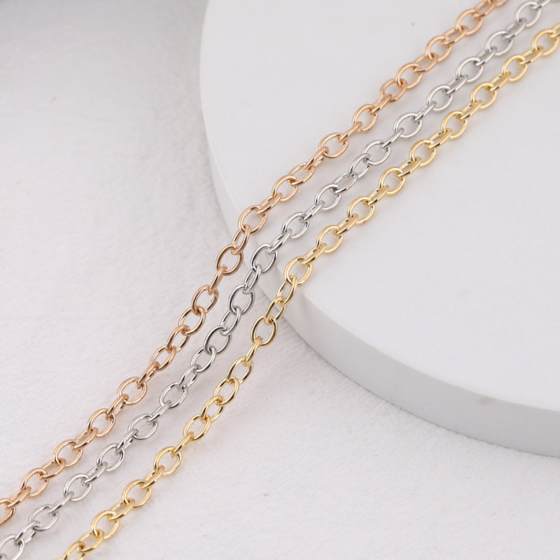 6mmo Chain Cross Diy Jewelry Pendant Homemade Necklace Advertising Tag Luggage Decorative