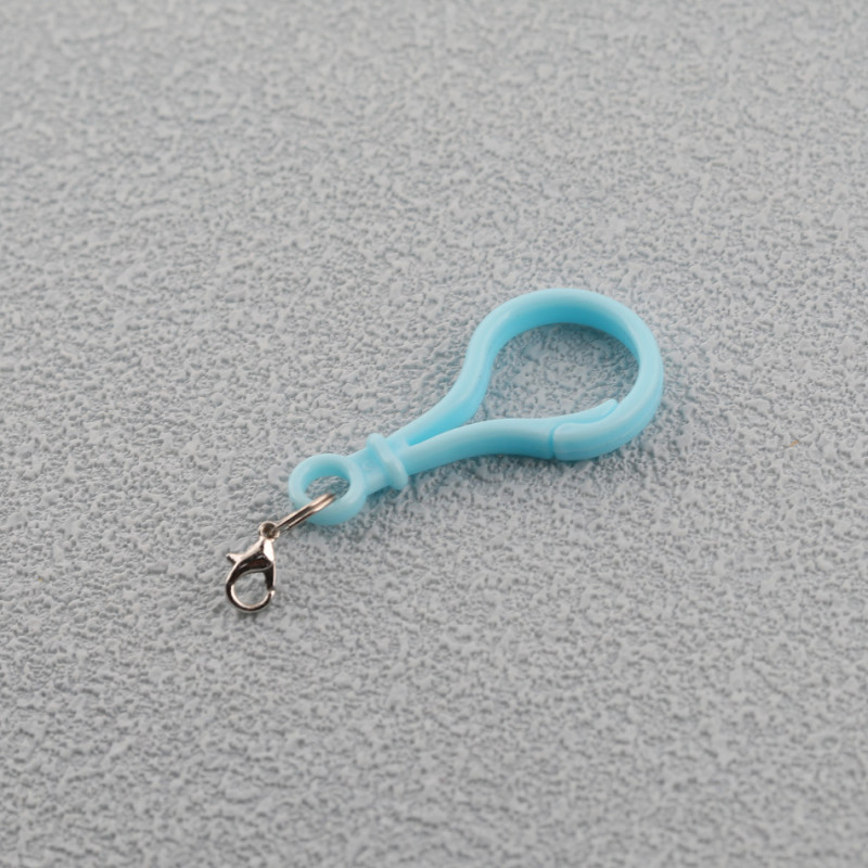Colorful Acrylic Plastic Light Bulb Buckle with Lobster Diy Jewelry Accessories Handmade
