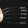 0.5-1mm Transparent Crystal Elastic Cord Diy Homemade Bracelet Beaded Wear-resistant Wire