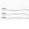 1.2 1.5 2.0mm Rubber Coated Aluminum Wire Doll Clothing Hat Brim Shaping Strip Diy Hair