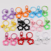 Colorful Acrylic Five-pointed Star Keychain Pendant Diy Dopamine Headphone Set Bag