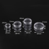 A Variety of Transparent Plastic Boxes with Multiple Specifications, Detachable Storage