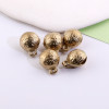 11-53mm retro tiger head bell diy animal pet bell jewelry accessories decoration